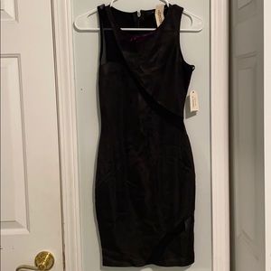 Iridescent Purple Bodycon Dress